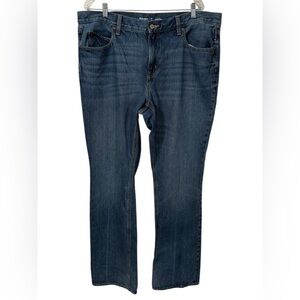 Old Navy Women’s Low Rise Boot Cut Blue Jeans size 16 Tall